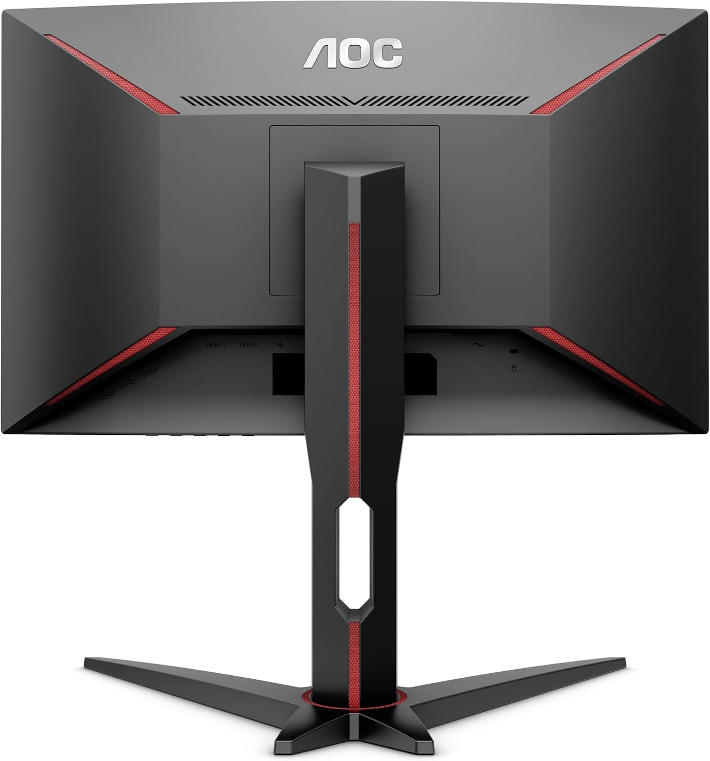 C24G1 24-Inch Curved Frameless Gaming Monitor - FHD 1080P, 1500R VA Panel, 1ms Response Time, 144Hz Refresh Rate, FreeSync, Height Adjustable, VESA Compatible, 3-Year Zero Dead Pixels Warranty - Black