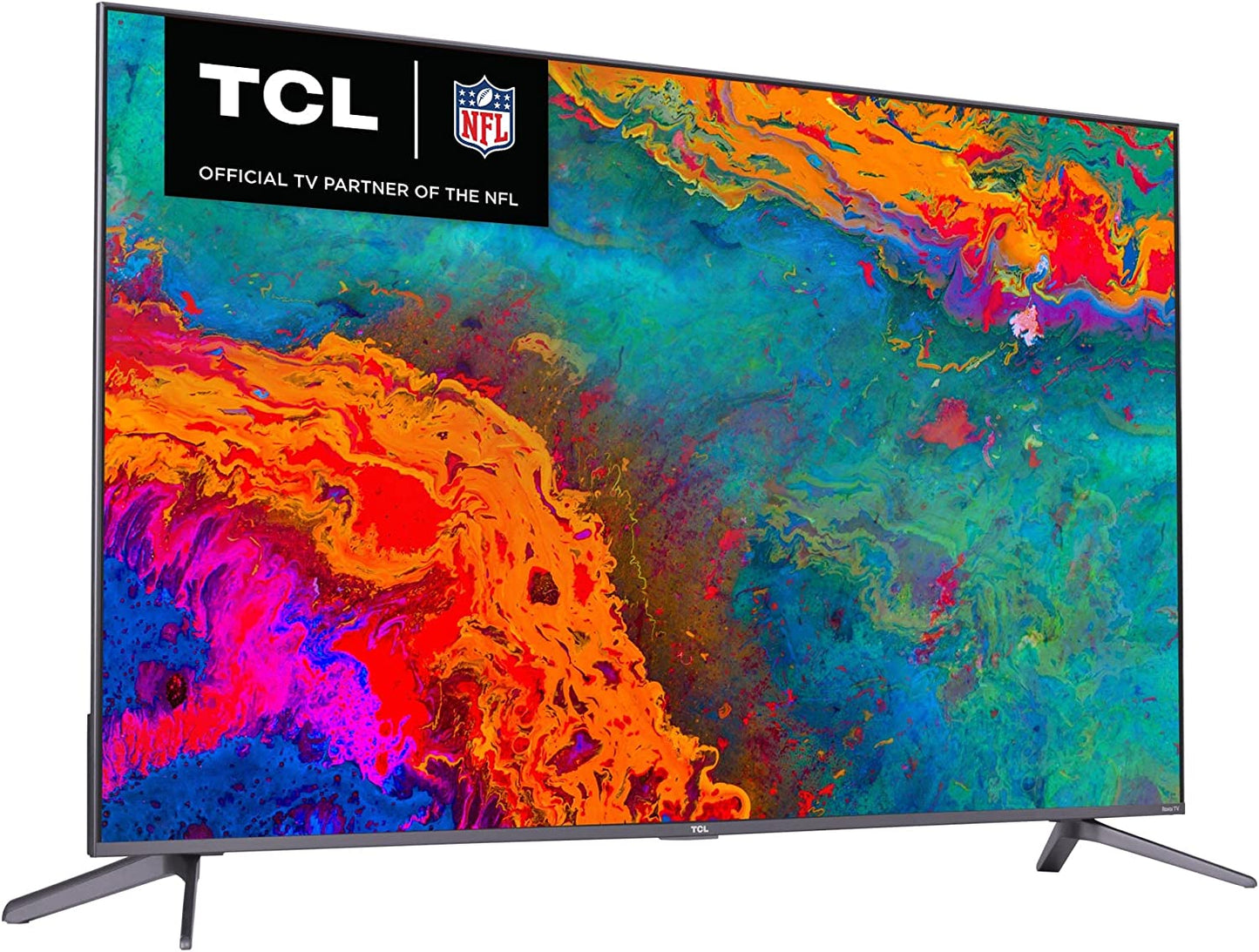 55-Inch 5-Series 4K UHD Dolby Vision HDR QLED Roku Smart TV - Model 55S535 (2021)